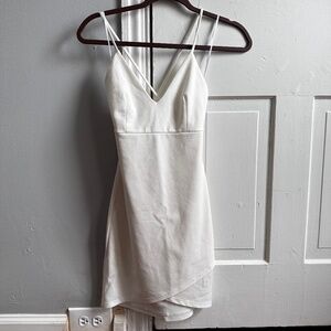 Windsor Womans Mini Dress- White- Size S